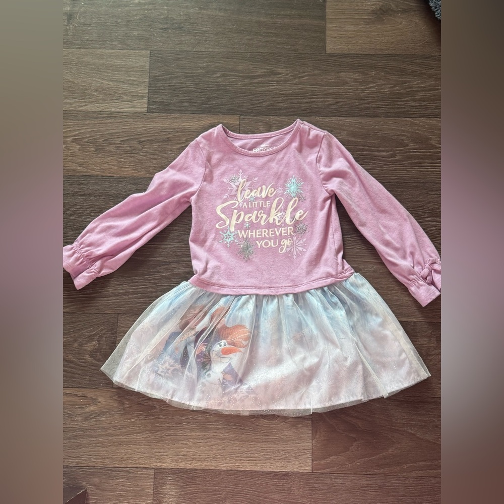 Disney Frozen 2 Dress Size 4T